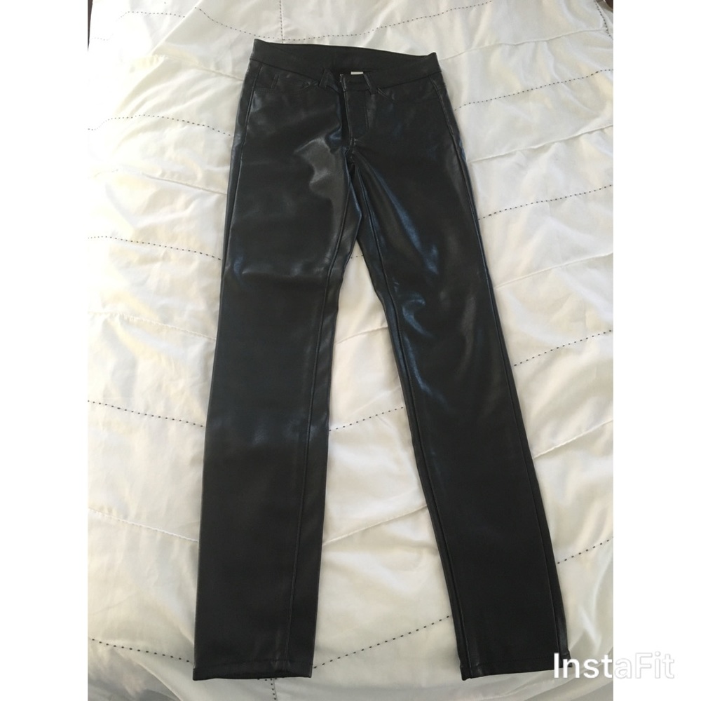 Leather Black Pants